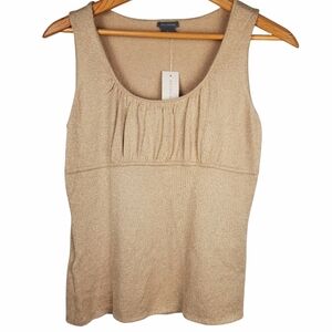 Ann Taylor Tan Tank Top NWT